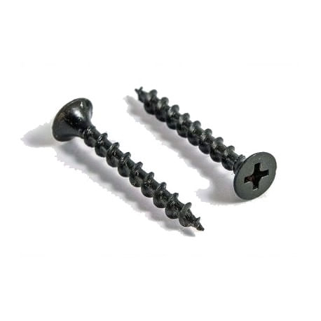 Tornillo Volcanita6X1 5/8 H/G Negro  10 Unidades Imporper