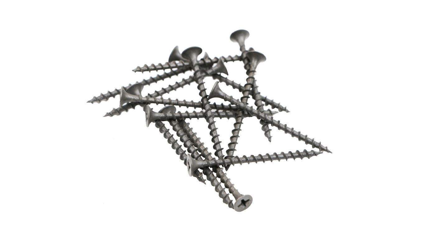 Tornillo Volcanita 6X 2 1/4 H/G Negro 100 Unidades Imporper