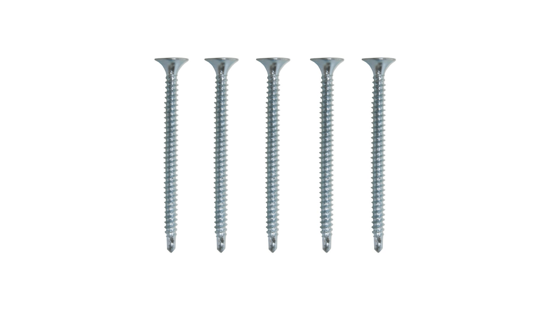 Tornillo Volcanita 6X 2 P/Broca Zn 100 Unidades Imporper