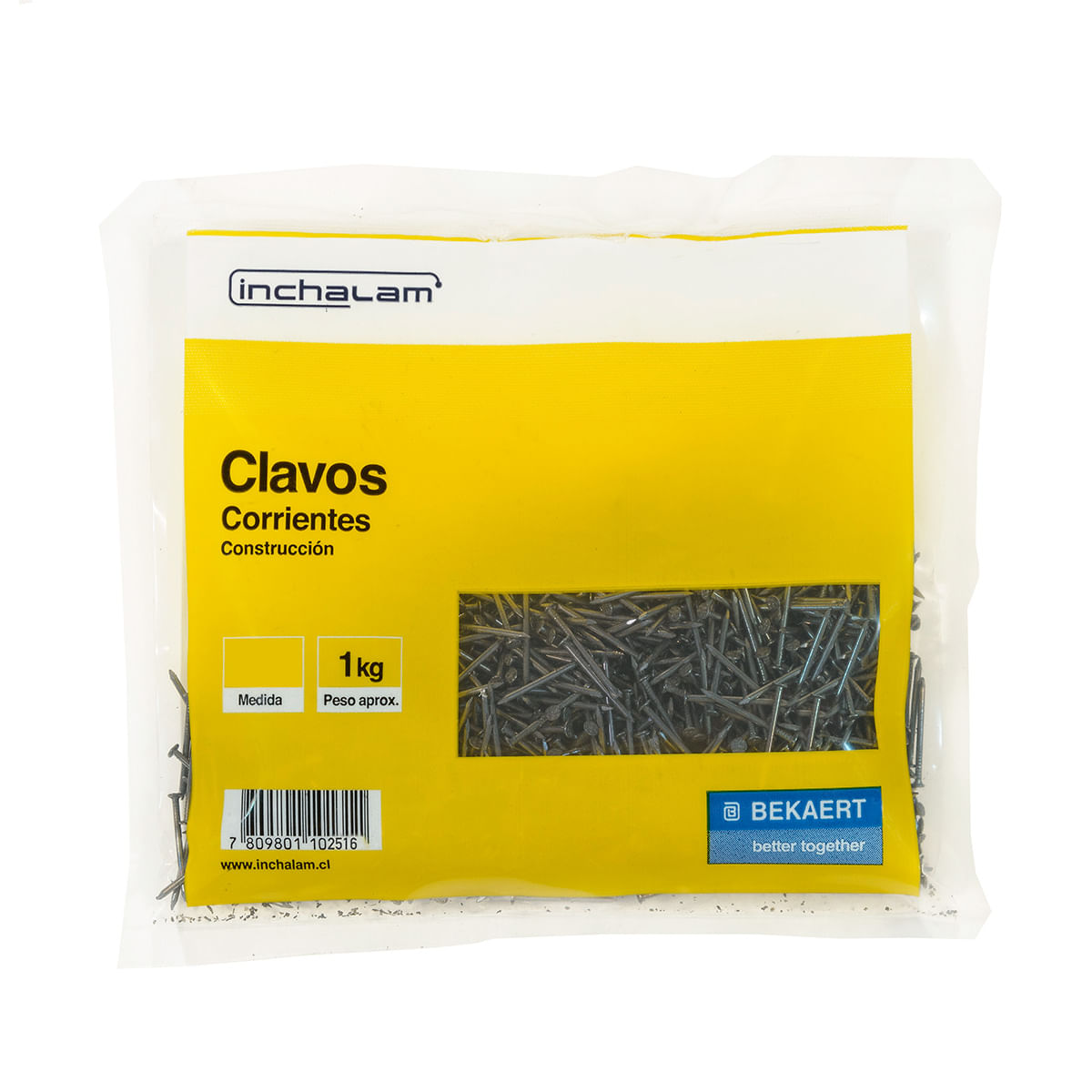 Clavos Corrientes 1 Kilo Inchalam Clavos Corrientes 2 X Kilo Inchalam