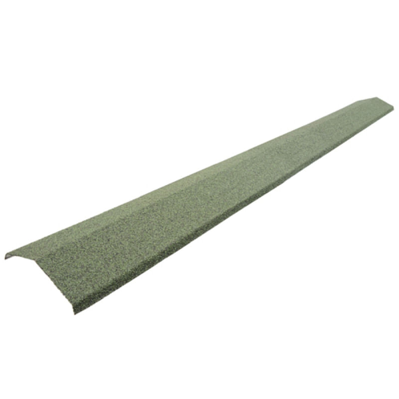 Caballete Recto 0.4X1.745 Metros Verde Negro Gravilla Inppa