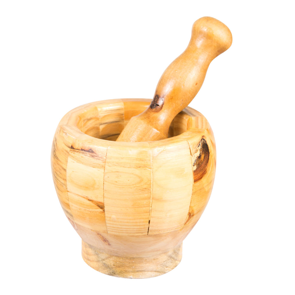 Mortero 10Cm Madera Bighouse Mortero 10 Cm Madera Bighouse