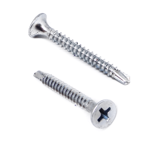 Tornillo Volcanita 6X1 5/8 P/Broca Zn 20 Unidades Imporper