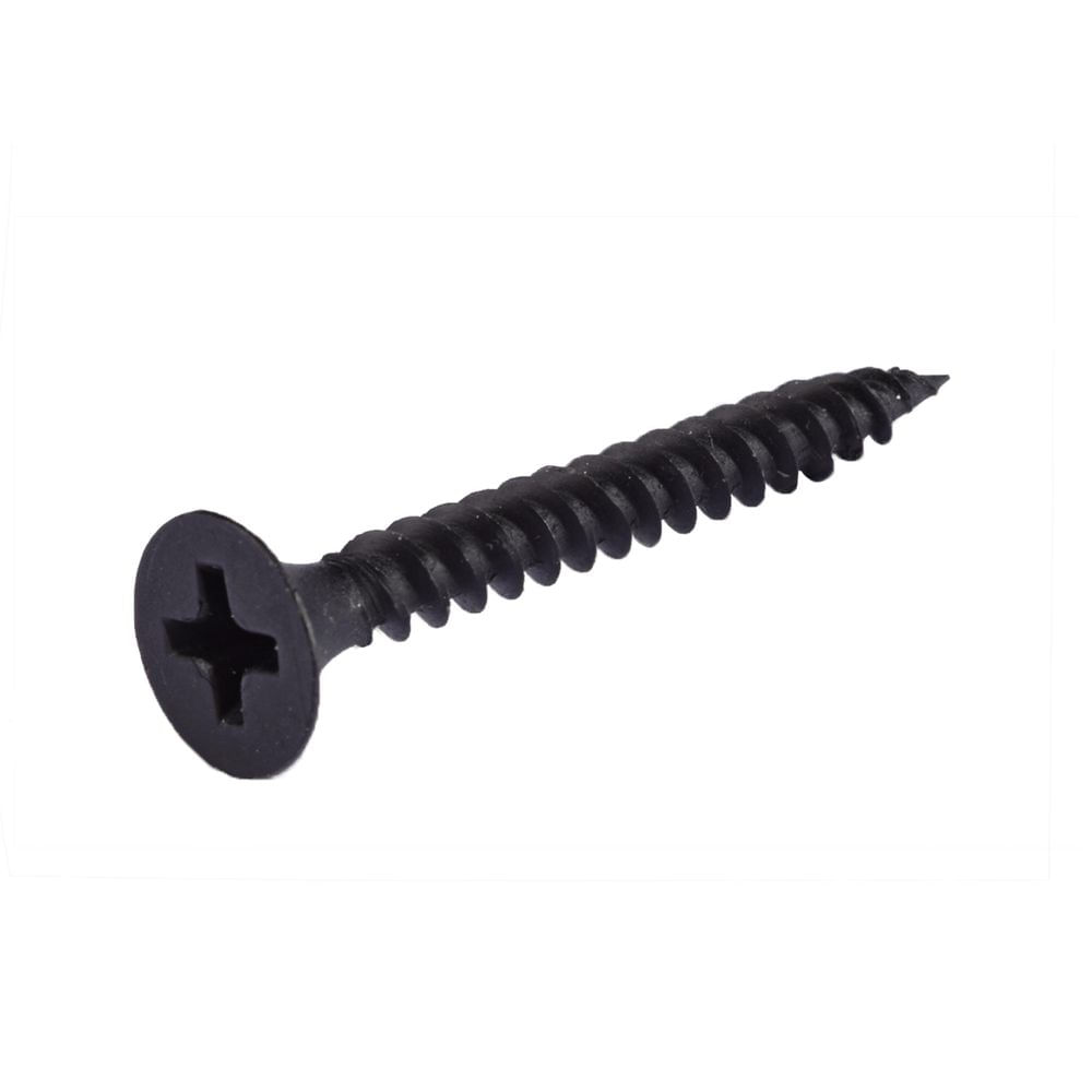 Tornillo Volcanita 6X 2 H/G Negro 500 Unidades Imporper