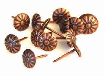 Clavos Tapiceros Perla Cobre Viejo Cj 1000Un