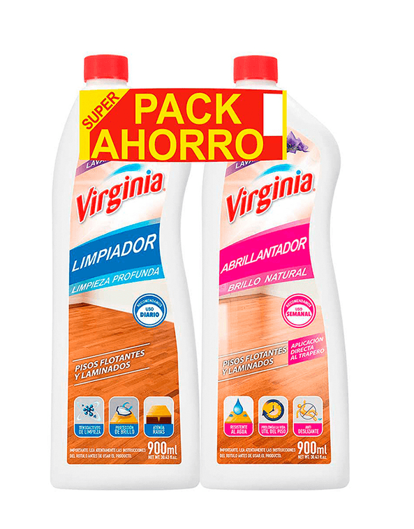 Pack Limpiador+Abrillantador Virginia