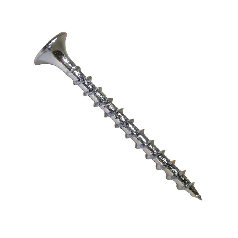 Tornillo Volcanita 8X2 1/2 Zincado 100 Unidades Uro