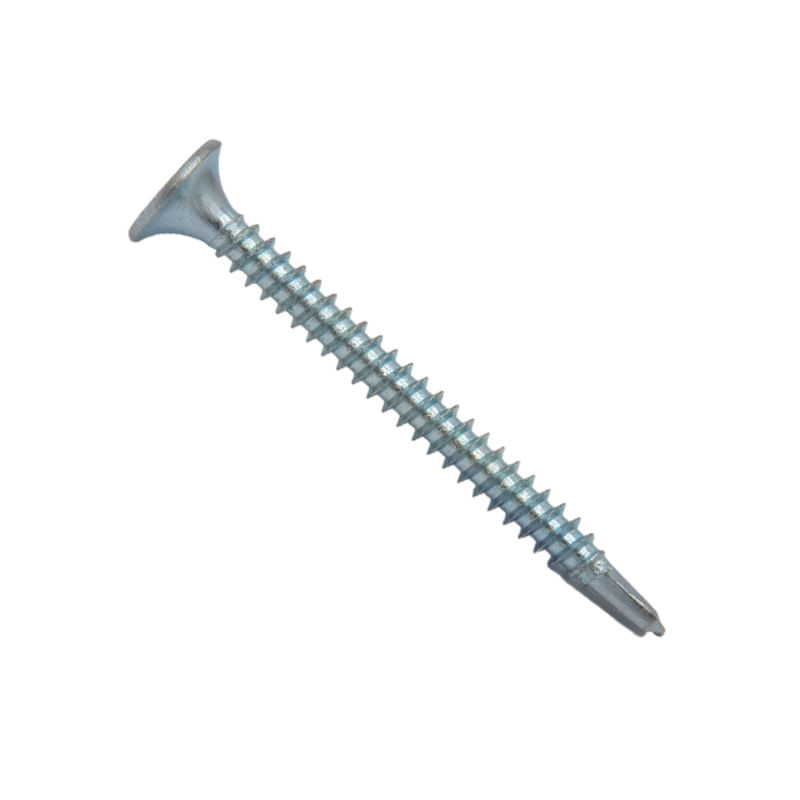 Tornillo Volcanita 6X1 5/8 Punta Broca Zincado 100 Unidades Uro