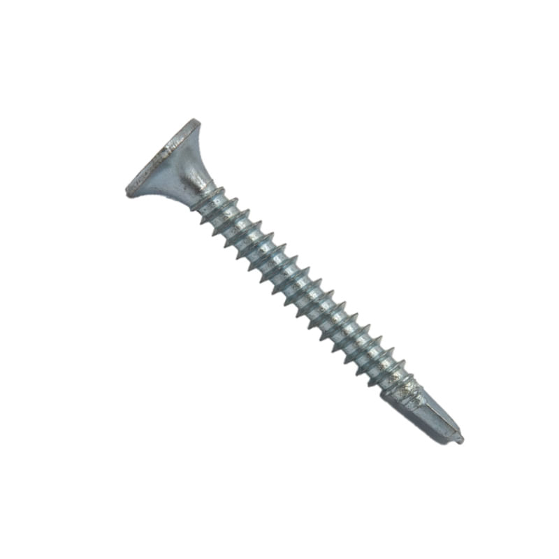 Tornillo Volcanita 6X1 1/4 Punta Broca Zincado 100 Unidades Uro