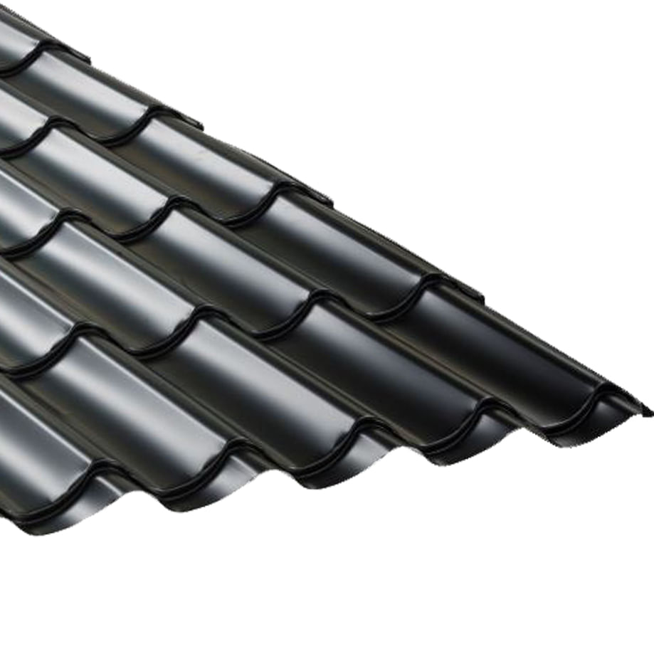Teja Continua Asturia Negro 0.4X 2.0 Metros Inppa