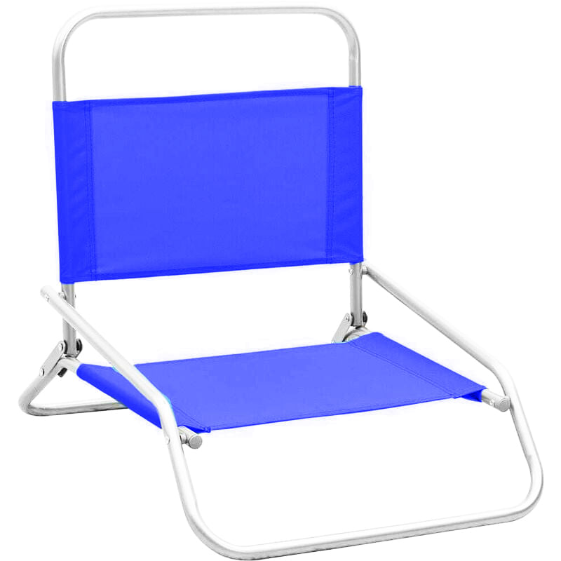 Silla Plegable De Playa Azul 45X59X52.5Cm