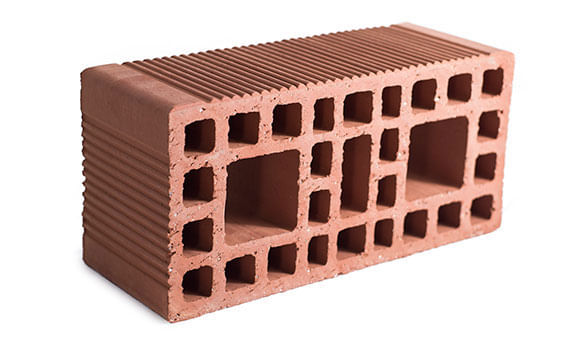 Ladrillo Santiagote Rayado 1Cara 32X15.4X9.4Cm (277 X Pallet)