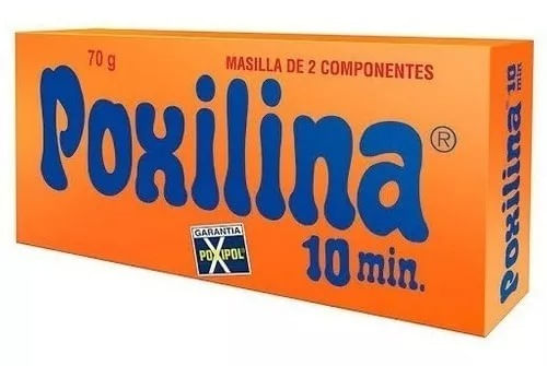 Adhesivo Poxilina Masilla 70Gr Poxipol