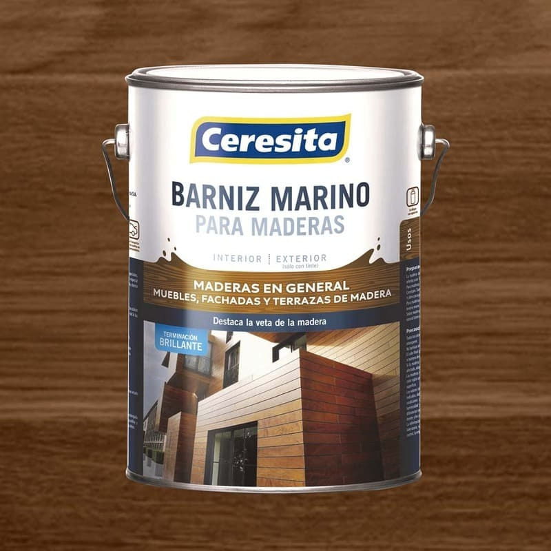 Barniz Marino 1 Galon Ceresita Roble Claro