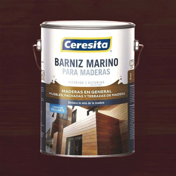 Barniz Marino 1 Galon Ceresita Nogal