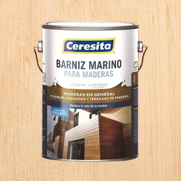 Barniz Marino 1 Galon Ceresita Natural Opaco