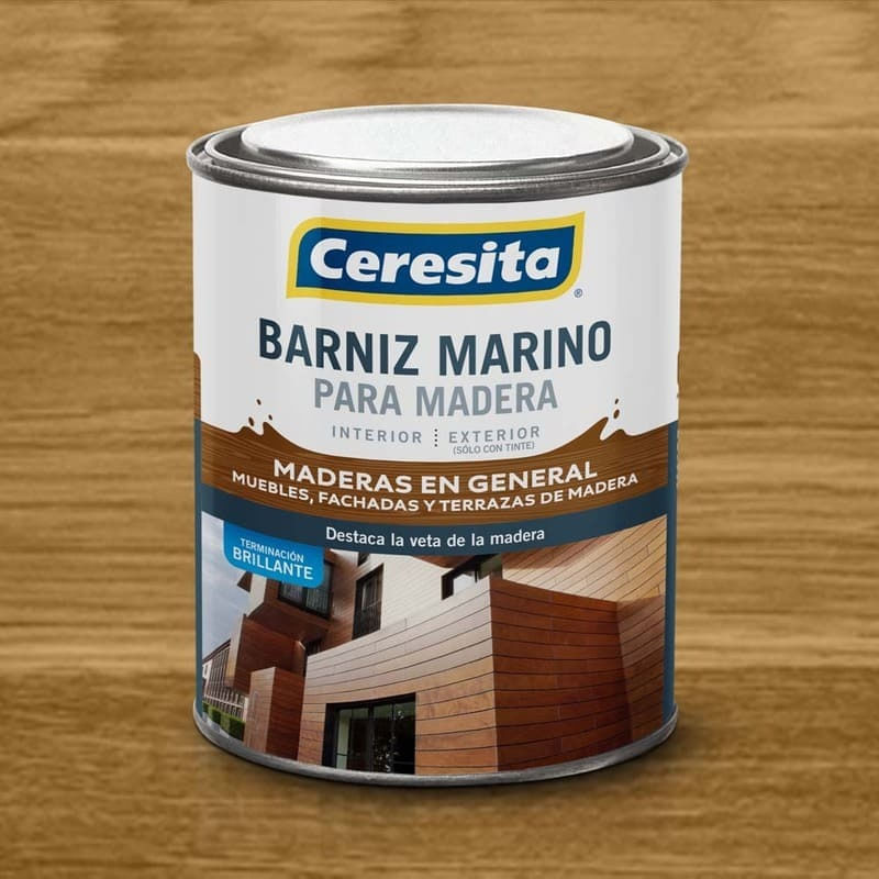 Barniz Marino 1/4 Galon Ceresita Maple