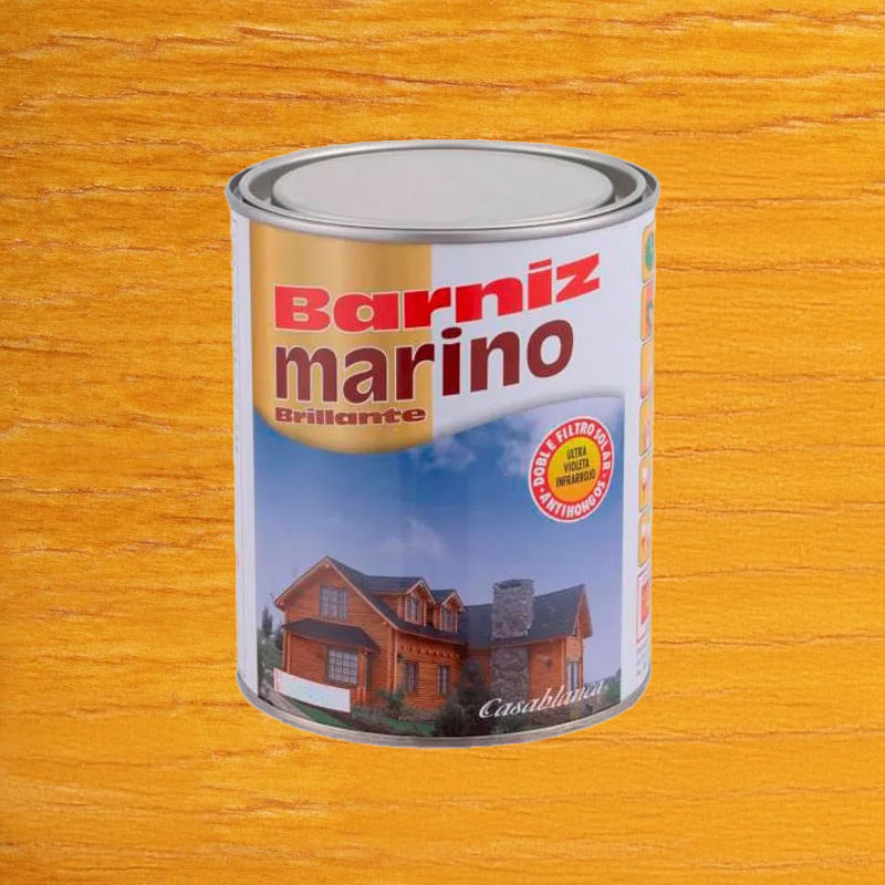 Barniz Marino 1/4 Galon Casablanca Barniz Marino 1/4 Galon Maple Casablanca