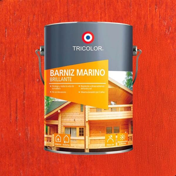 Barniz Marino 1  Galon Tricomar Tricolor Barniz Marino 1 Galon Caoba Tricomar Tricolor