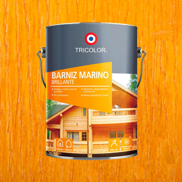 Barniz Marino 1  Galon Tricomar Tricolor Barniz Marino 1 Galon Maple Tricomar Tricolor