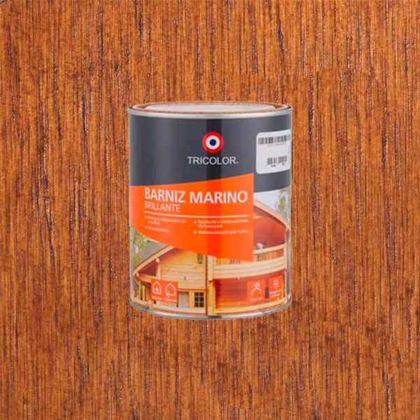 Barniz Marino Brillante 400 Ml Tricolor Barniz Marino Brillante 400 Ml Nogal Tricolor