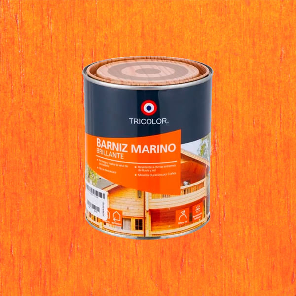 Barniz Marino Tricomar 1/4 Galon Tricolor Barniz Marino Alerce Tricomar 1/4 Galon Tricolor