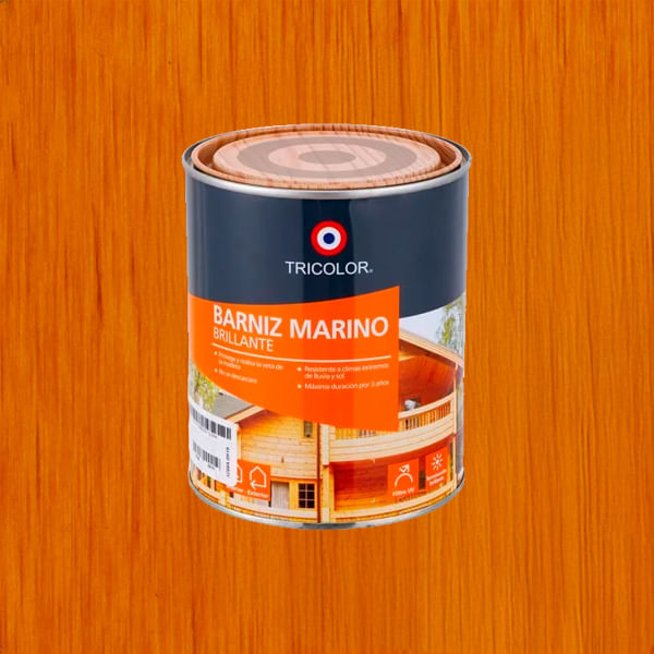 Barniz Marino Tricomar 1/4 Galon Tricolor Barniz Marino Cedro Tricomar 1/4 Galon Tricolor