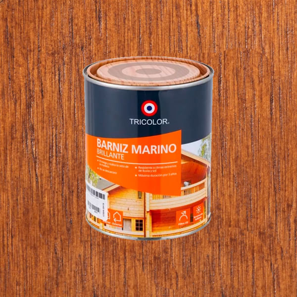 Barniz Marino Tricomar 1/4 Galon Tricolor Barniz Marino Nogal Tricomar 1/4 Galon Tricolor