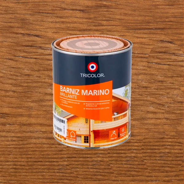 Barniz Marino Tricomar 1/4 Galon Tricolor Barniz Marino Roble Tricomar 1/4 Galon Tricolor