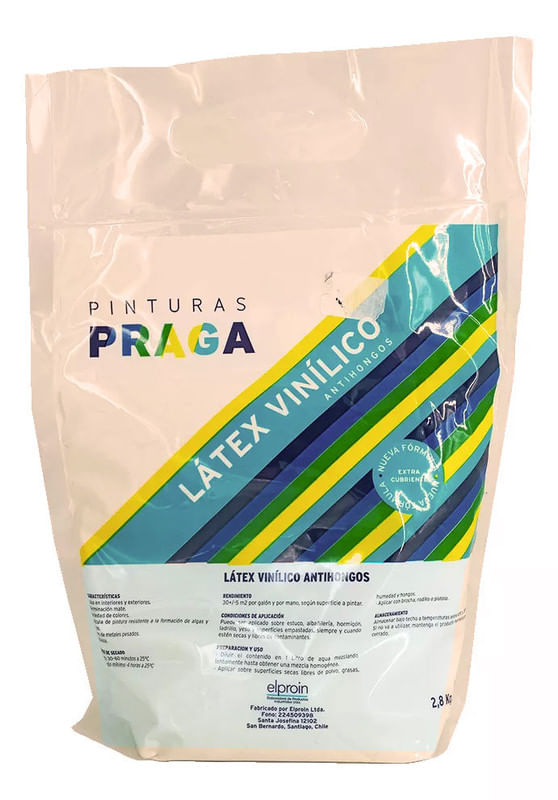Pintura en Bolsa Praga 2.8KG Pintura Bolsa Beige Praga