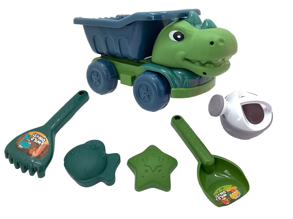 Camion De Playa Con Accesorios 5 Piezas Rongguilong