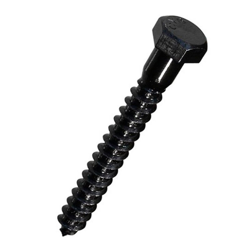Tornillo Tirafondo 3/8X5" 25 Unidades Imporper