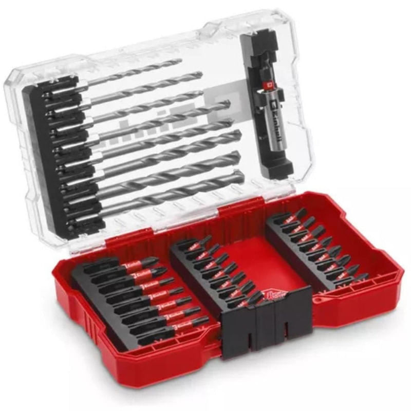 Brocas Para Concreto Y Puntas De Impacto 33 Piezas Einhell