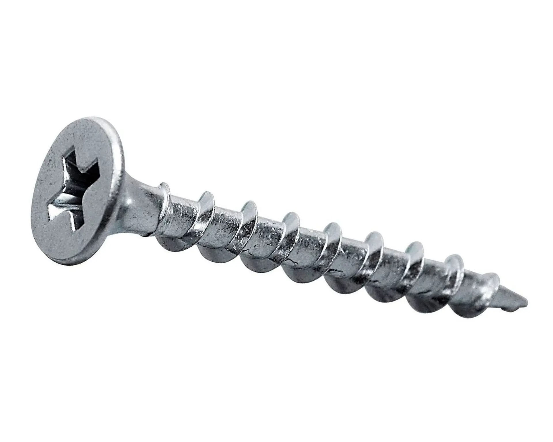 Tornillo Para Volcanita 8X4 Hilo Grueso Zincado 100 Unidades Imporper