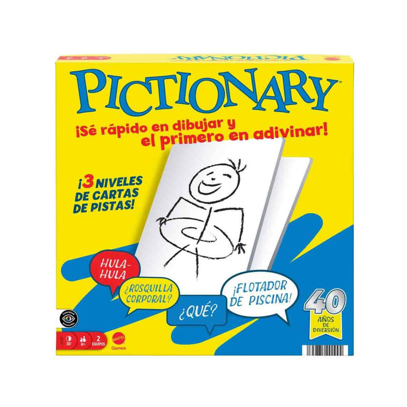 Juego De Mesa Pictionary Core Refresh Mattel