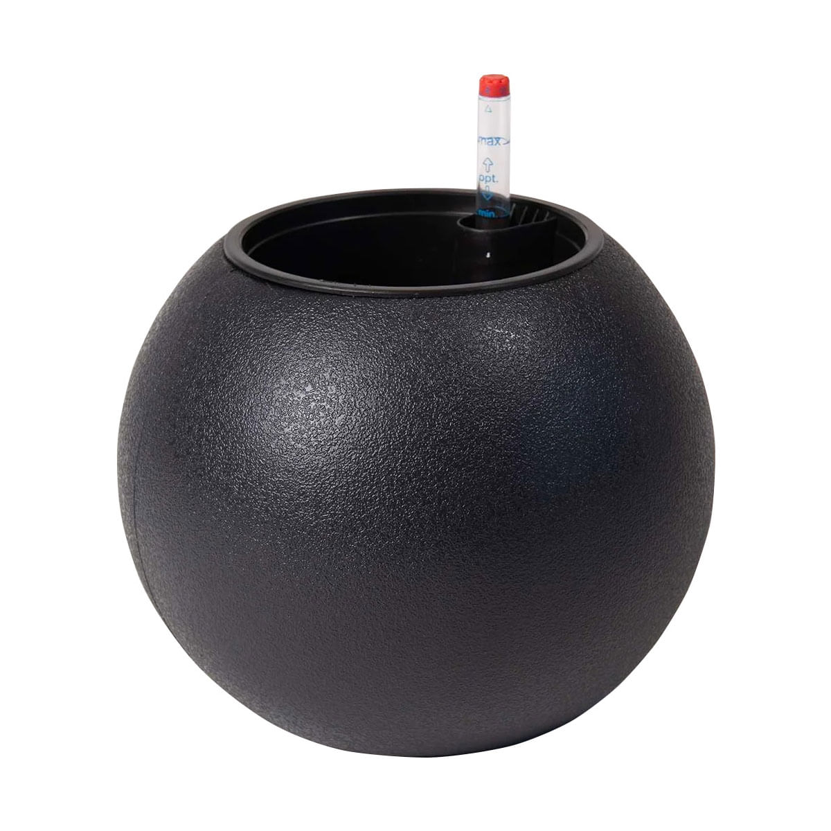 Macetero 23X26Cm Negro Casa Viva