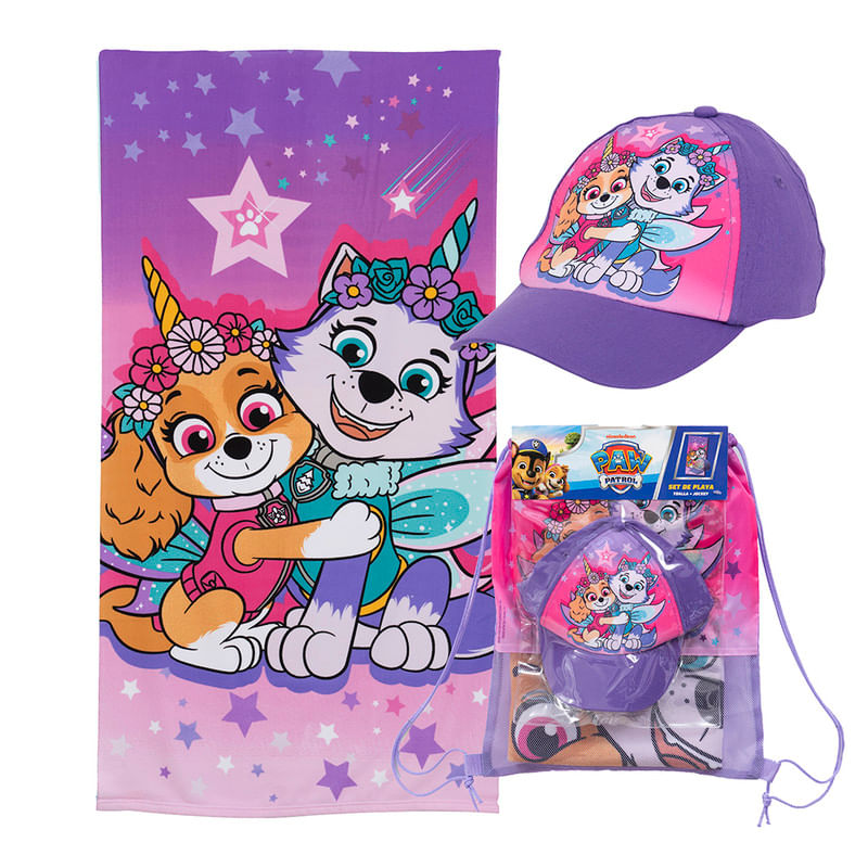 Toalla De Playa 70X140Cm + Jockey Pwp Unicorn Mashini