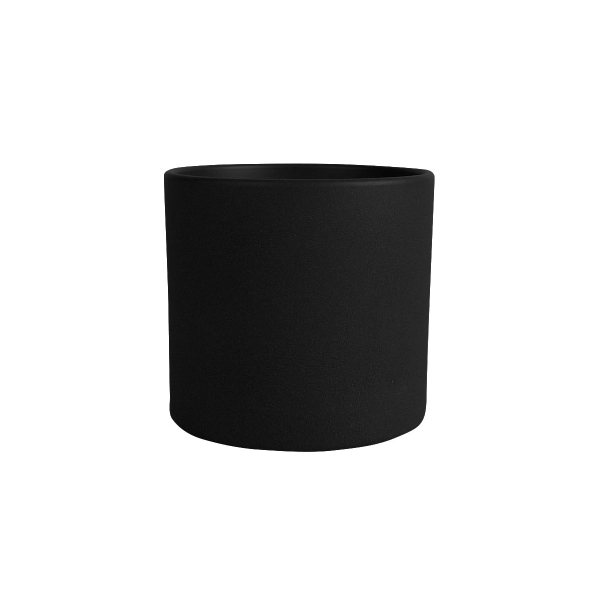 Macetero 22X22Cm Negro Casa Viva