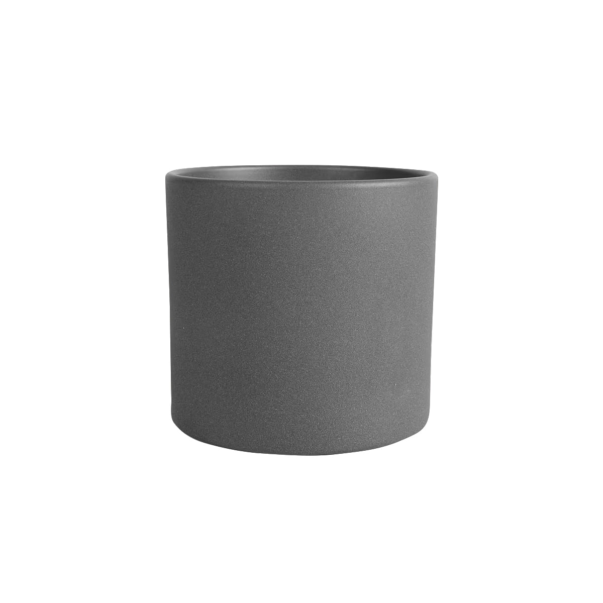 Macetero 22X22Cm Gris Casa Viva
