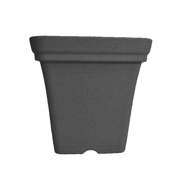 Macetero 25X22Cm Gris Casa Viva
