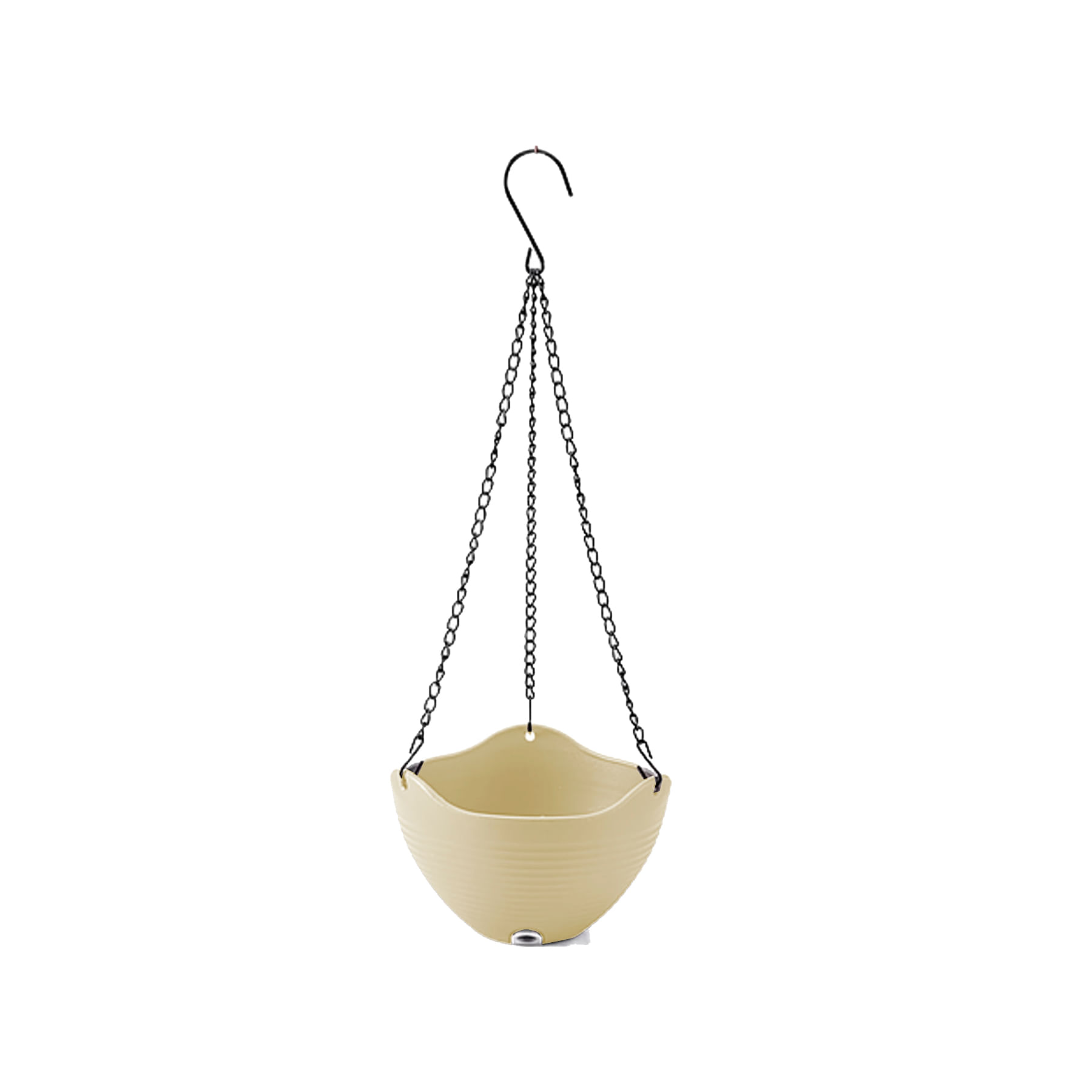 Macetero Colgante 21X13Cm Beige Casa Viva