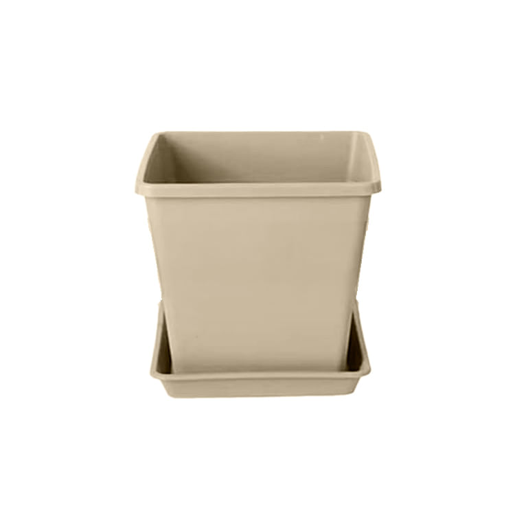 Macetero 13X18Cm Beige Casa Viva