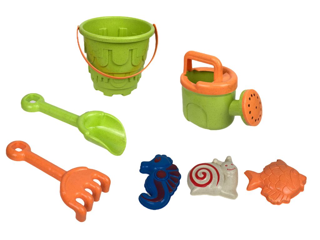 Balde De Playa Conaccesorios 7 Piezas Multicolor Blast Track