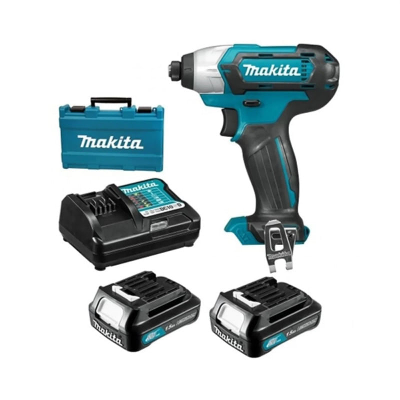 Atornillador De Impacto 12V Max Cxt Td110+ 2 Bateria Y Cargador Makita