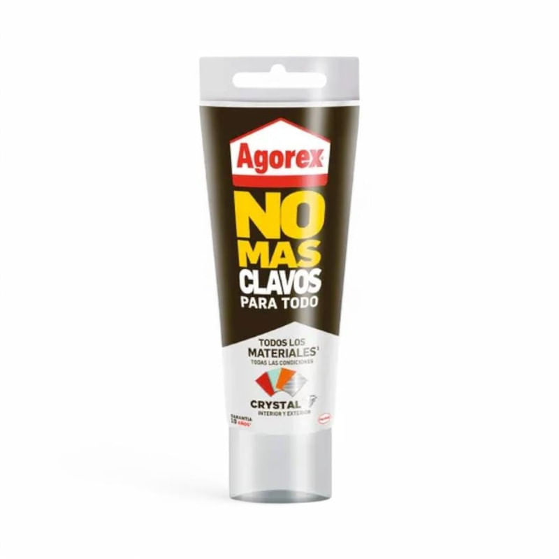 Adhesivo No Mas Clavos 90Gr Todo Cristal Trasnparente Agorex