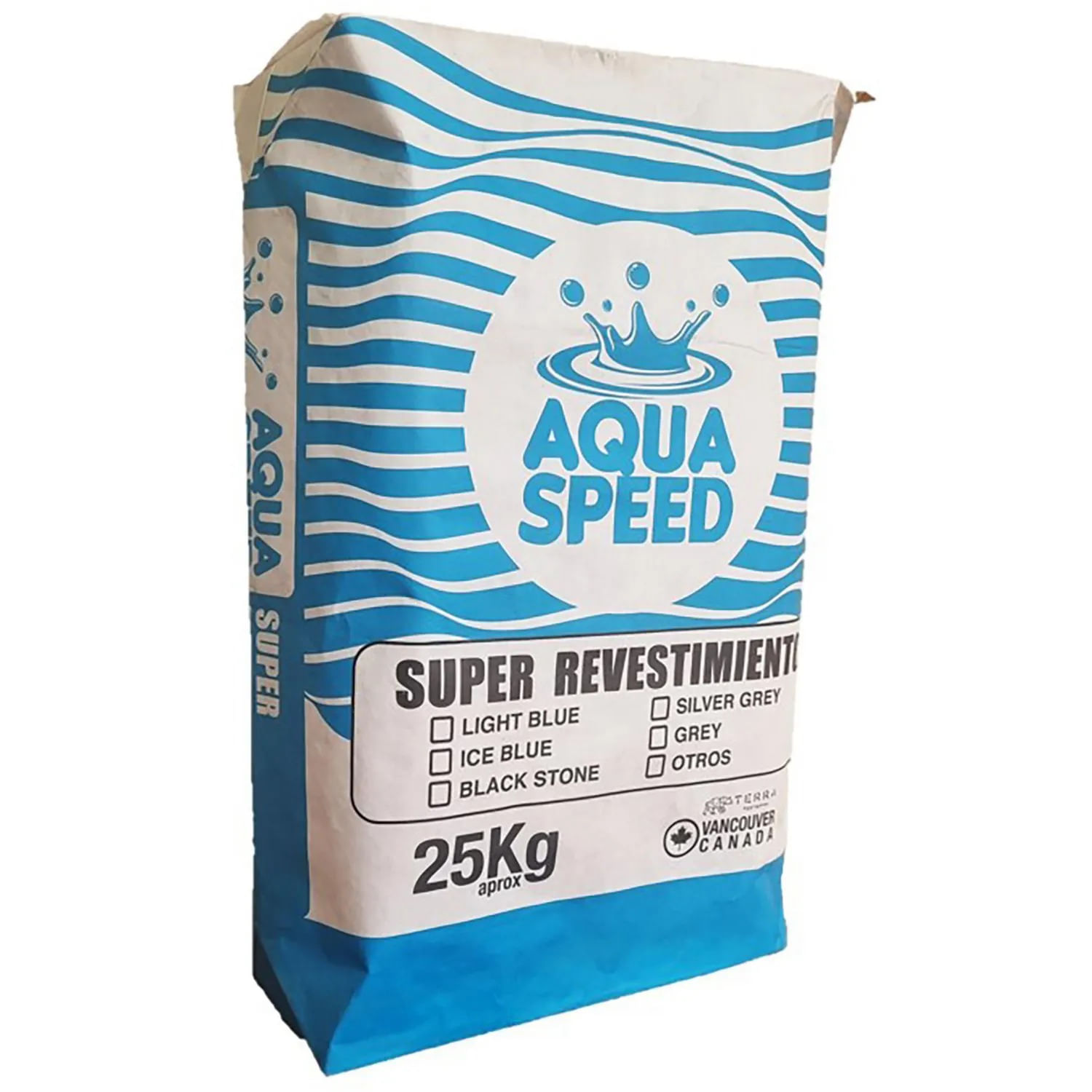 Mortero Piscina Aqua Speed Ice Blue Sc 25Kg Weber