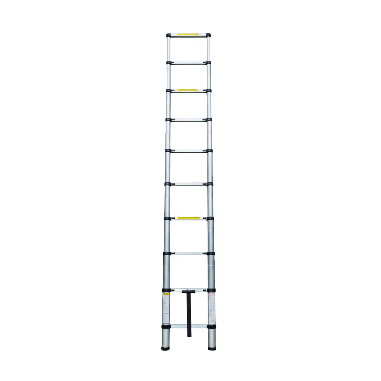 Escalera Telescopica 10 Peldaños Aluminio 2.09Mt Carga 150Kg Cerram