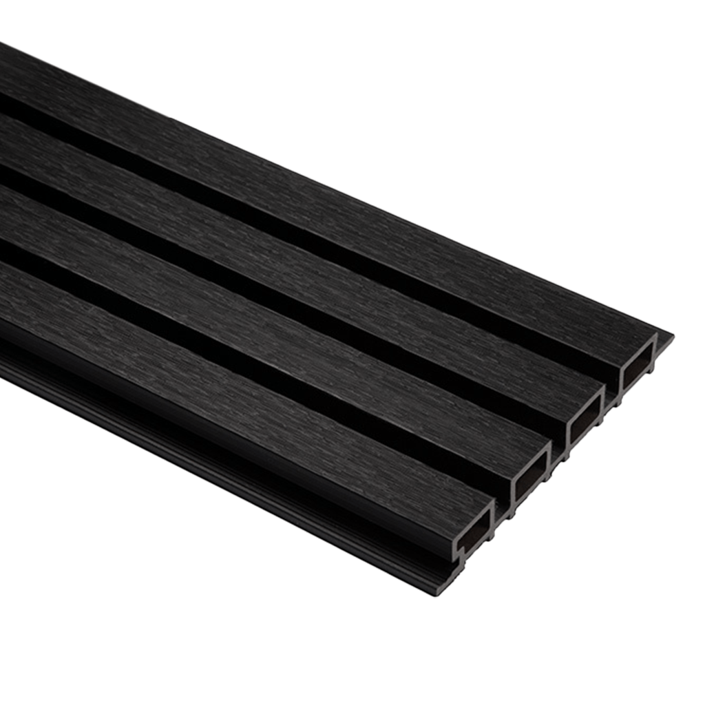 Plancha Wallpanel Exterior 5X20X290Cm Negro 2.9M2 Caja 5 Unidades
