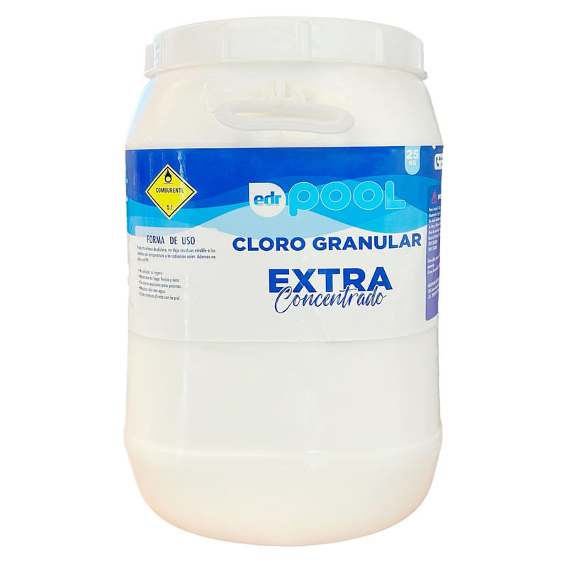 Cloro Piscina Granulado 25Kg Edr Pool