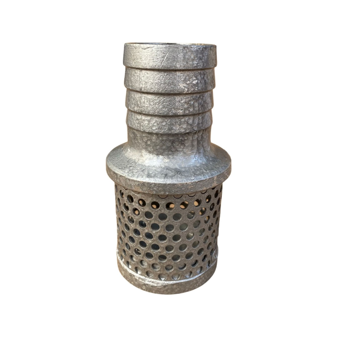 Canasto Succion Bomba Aluminio Edr Canasto Succion Bomba 3" Aluminio Edr